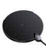 Įkroviklis Baseus Digital LED Wireless, juoda