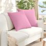 Sofa Pagalvės 2 pcs Rožinė 80 x 80 cm audinys