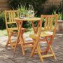 Bistro komplektas 3 pcs Natūralus aliejus