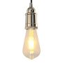 lempų laikikliai 2 vnt Satin Nickel E27