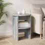 Šoninė spintelė 2 pcs Pilka Sonoma Ø40 x 50 cm Dirbtinė mediena