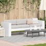 Sodo sofa Balta 185,5 x 60 x 62 cm Kietos pušies mediena