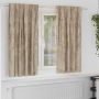 Aksominio tipo užuolaidos 2 pcs šampano 175 x 140 cm Aksomas