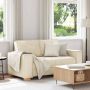 Dvivietė sofa, lininė, 160x78x84 cm