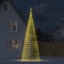 LED Kalėdų eglutė 1544 LEDs Šilta Balta 500 cm