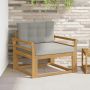 Lauko Vidurinis Sofa Poliesteris Balta