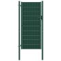 Tvoros vartai, PVC ir plienas, 100x204 cm, žali
