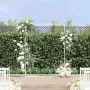 Vestuvinis Arklys Balta 150 x 49,5 x 200 cm Plienas