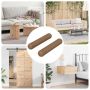 Mediniai kaiščiai 2 pcs Ruda Ø8 x 35 mm Medienos masyvas