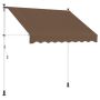 Rankinė sulankstoma markizė Taupe 150 cm