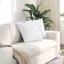 Sofa Pagalvės 2 pcs Balta 45 x 45 cm audinys