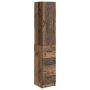 Spintelė 2 pcs Sendintos medienos 33 x 34,5 x 87 cm