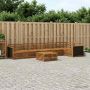 Lauko sofos komplektas 7 pcs Natūrali 79 x 79 x 37 cm