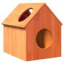 Cat House Wax Ruda 41x50x50 cm Pušies masyvo