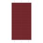 Klostuotos žaliuzės, bordo spalvos, 105x200 cm, audinys, plotis 104,4 cm, poliesteris