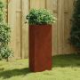 Sodo lovelis, 40x34,5x75cm, Corten plienas