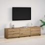 TV spinta su LED su stalčių Meistrų ąžuolas 162 x 34 x 40 cm