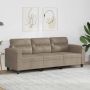 Trivietė sofa, taupe spalvos, 180cm, mikropluošto audinys