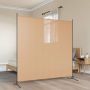 Vieno panelio kambario skaidytuvas Smėlio 175 x 180 cm Audinys