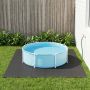 Baseino grindų kilimas 24 pcs Juoda 8,64 m² EVA puta