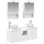 Vonios spintos komplektas 5 pcs Balta 50 x 14,5 x 70 cm