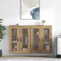 Sieniniai baldai 2 pcs Amatininkų ąžuolas 69,5 x 34 x 90 cm