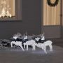 LED elniai 4 pcs Sidabro audinys