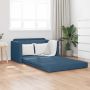Sofa lova 110cm Mėlyna audinys