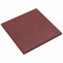 Kritimo apsaugos plytelės 18 pcs Raudona 50 x 50 cm Guma