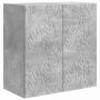 Prie sienos montuojama spinta Betono pilka 59 x 31 x 60 cm