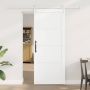 Slankios durys ORKDAL Balta 83 x 202 cm Pušies medienos masyvas
