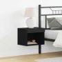 TV spintelių komplektas 2 pcs Juodas ąžuolas 40 x 30 x 30 cm