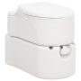 Integruotas stovyklavimo tualetas, baltas, 24+17l, HDPE/emalis