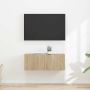 TV sieninė spintelė 2 pcs Sonoma 60 x 31 x 29.5 cm