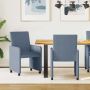 Valgomojo Kėdės su Ratukais 2 pcs Mėlyna 57 x 66 x 94 cm