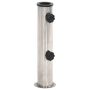 Skėčio pagrindas 38/48mm stulpams, sidabrinis, plienas