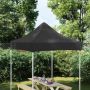 Proginės palapinės stogas, juodos spalvos, 2x2m, 270 g/m²