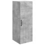 Prie sienos montuojama spinta Betono pilka 33 x 34,5 x 90 cm