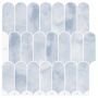 Pūkuota plytelė 20 pcs Šviesiai mėlyna 30 x 30 cm