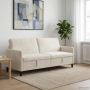 Sofa su saugojimo vieta Kreminė 192 x 78 x 87 cm Poliesteris