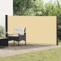 Ištraukiama šoninė užuolaida Smėlio 600 x 140 cm Poliesteris