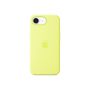 Apple iPhone 16e Silicone Case – Neon Yellow | Apple