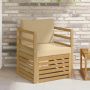 Lauko sofa Poliesteris Balta