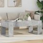 Kavos staliukas Betono pilka 110 x 50 x 41 cm Apdirbta mediena