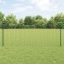 Tvora su stulpais Žalia 0,8 x 25 m Plienas ir PVC