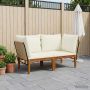 2 pcs Sodo poilsio komplektas Natūrali