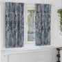 Aksominio tipo užuolaidos 2 pcs Sidabrinė Pilka 175 x 140 cm
