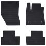 Automobilių kilimėlis 4 pcs Juoda tinka Renault MEGANE IV TPE