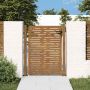 Sodo vartai, 100x125 cm, Corten plienas, kvadratinis dizainas