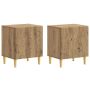 Naktinis staliukas 2 pcs Artisano ąžuolo 43 x 34,5 x 50 cm